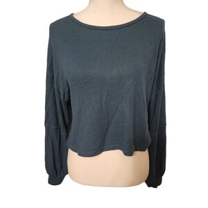 Altard state hunter Green‎ crop sweater
